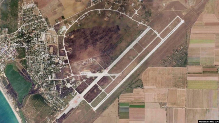 Ukraine's General Staff confirms strike on Saky airbase in temporarily occupied Crimea
