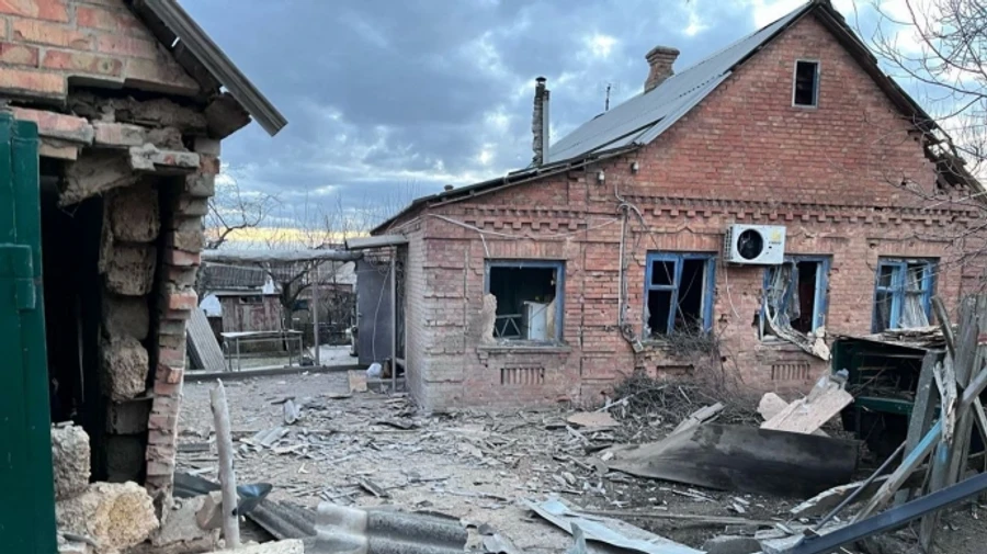 Two people injured in Russian attack on Nikopol