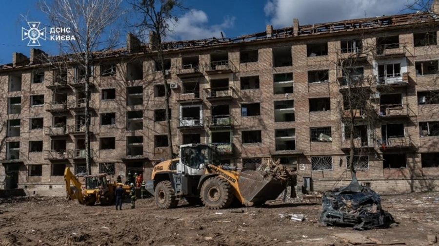 Удар по Киеву 24 апреля: в Святошинском районе повреждены 54 дома