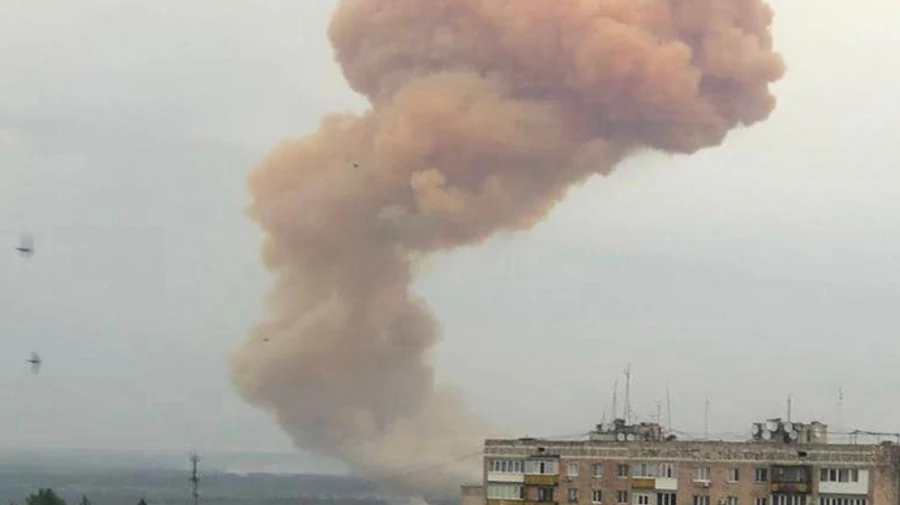 Россияне попали в цистерну с азотной кислотой в Северодонецке