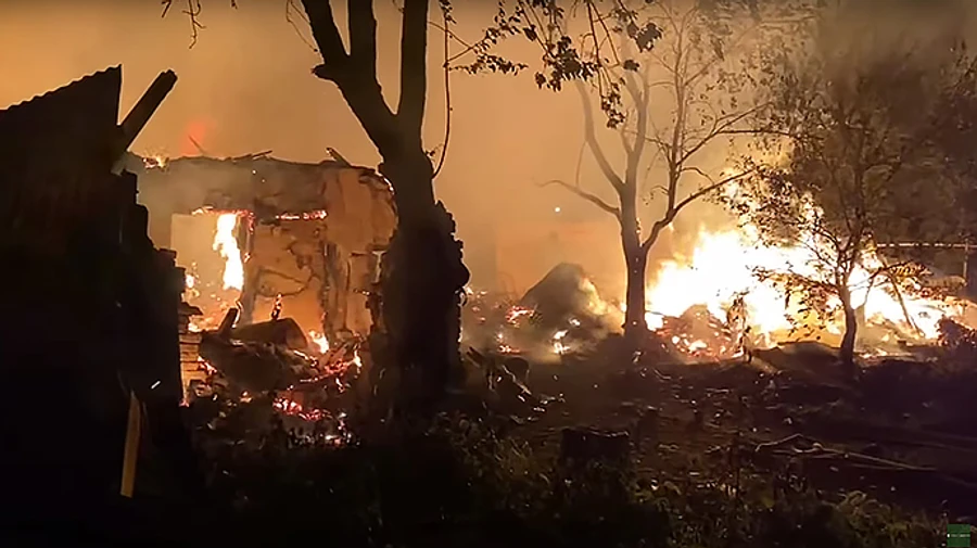 В Ужгороді горіло ромське поселення