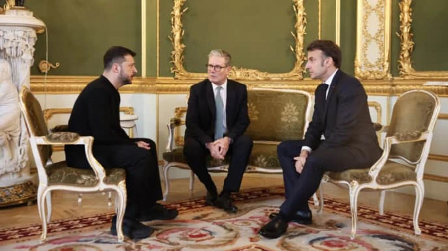 Macron's office denies planning joint visit to US with Zelenskyy and UK PM Starmer