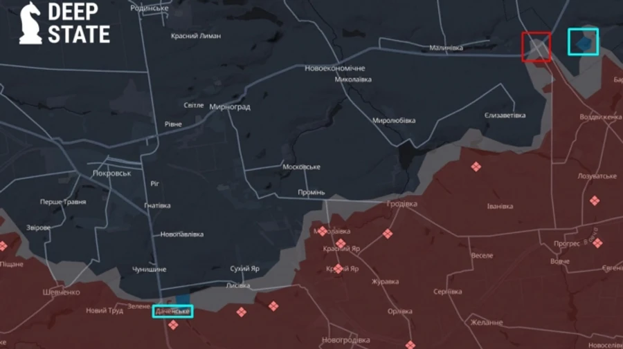 Оккупанты закрепляются на перекрестке трассы Покровск-Константиновка – DeepState 