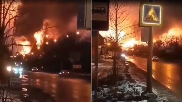 Defence forces confirm they re-attacked Russian oil depot in Engels – videos