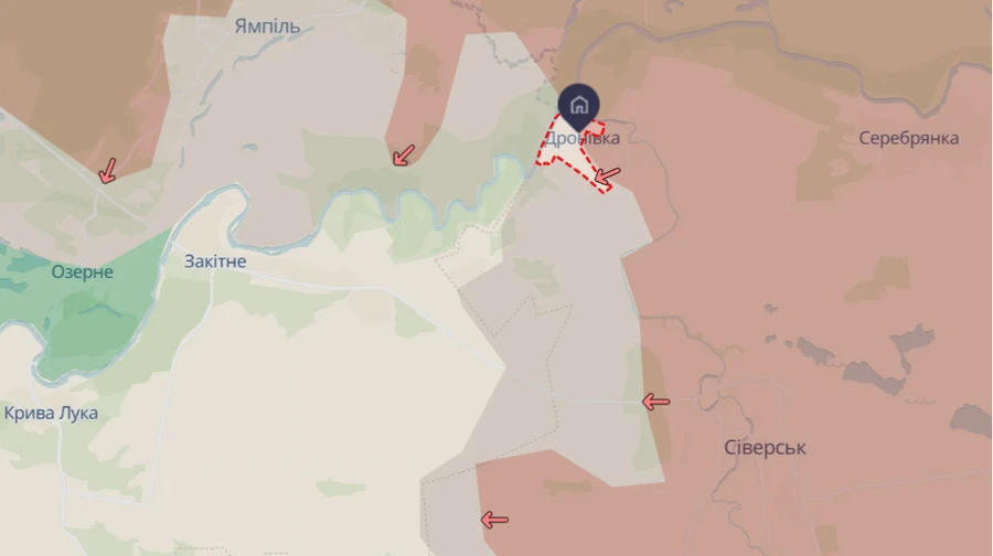 DeepState: росіяни намагаються закріпитися в Дронівці