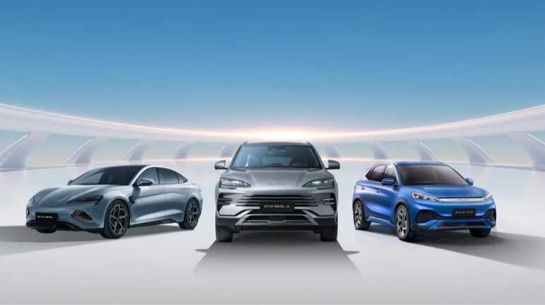 Китайська BYD стала лідером українського ринку нових легкових авто у 2025 році