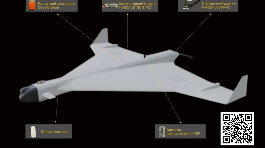 Ukraine's Defence Intelligence reveals components of Russia's new AI-powered Klin drone with speed of 300 km/h