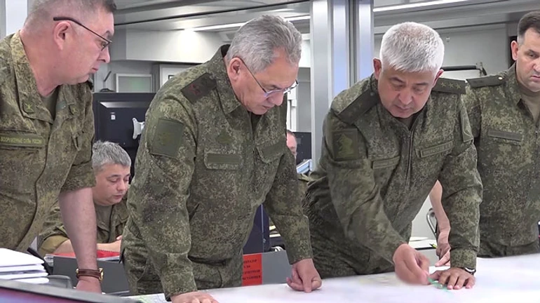 Російське Міноборони вперше після заколоту показало Шойгу