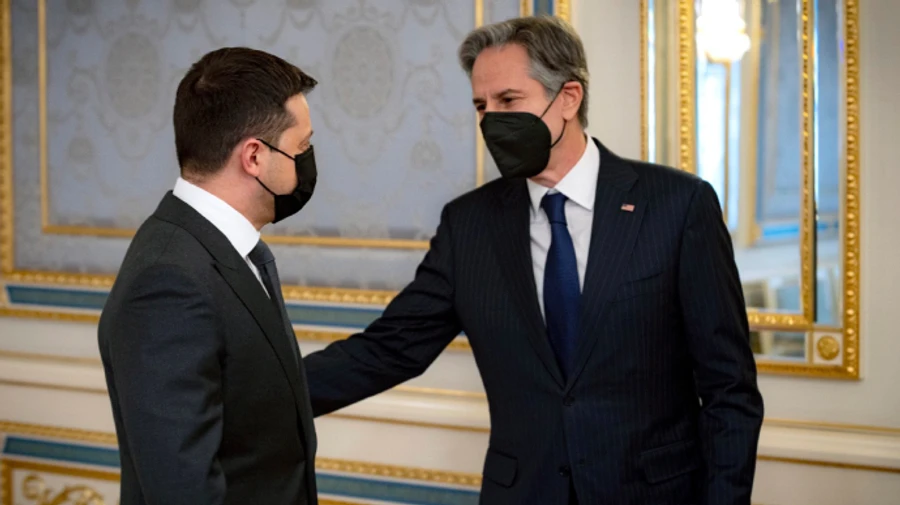 Зеленский встретился с Блинкеном