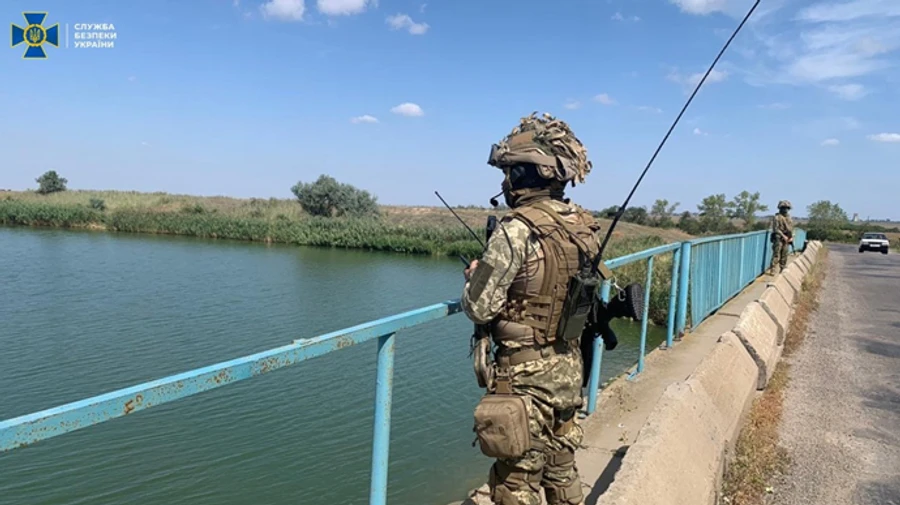 Силовики тренувалися відбивати напади на Північно-Кримський канал