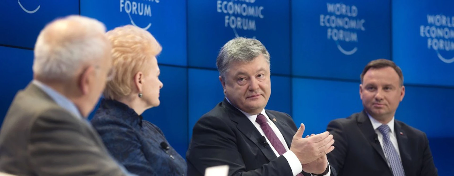 Порошенко в Давосе. Чем президент хвастался перед иностранцами