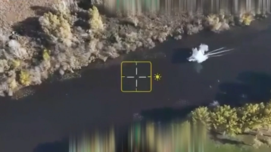 Пограничники поразили вражеский катер с экипажем на юге Украины