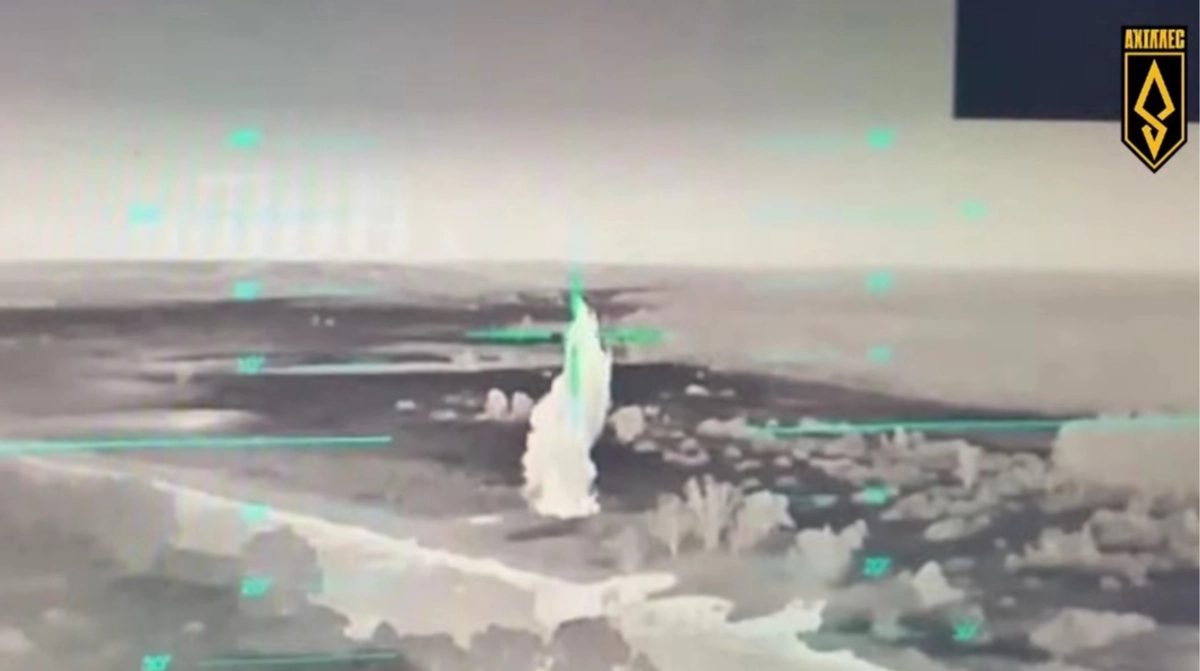 Ukraine's Achilles Regiment destroys pipe through which Russians infiltrated Kupiansk – video
