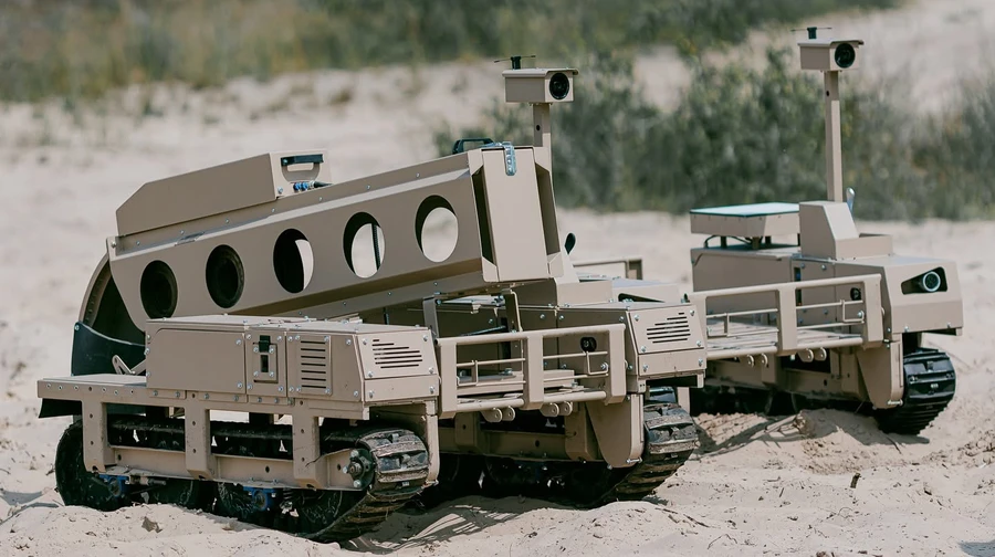 Ukrainian forces have carried out over 100,000 ground drone missions so far in 2026