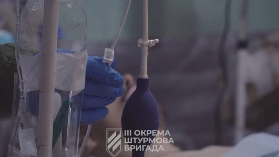 3rd Assault Brigade releases video showing medical aid to wounded soldiers in Avdiivka