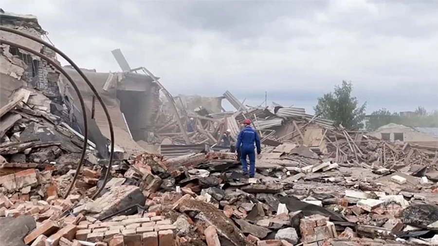 Вибух на підмосковному заводі: росЗМІ пишуть про 8 зниклих безвісти, пабліки − про 10 загиблих