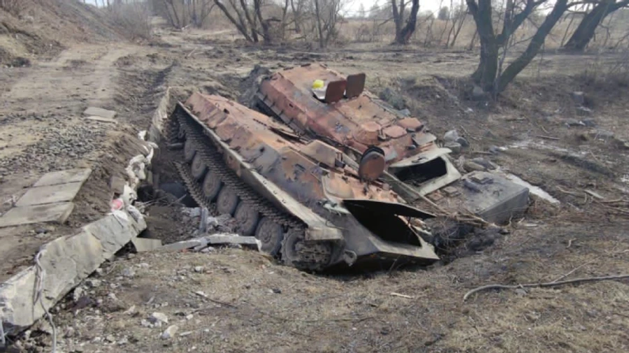 Aggressor’s losses: more than 13,500 men, 404 tanks and nearly 100 helicopters
