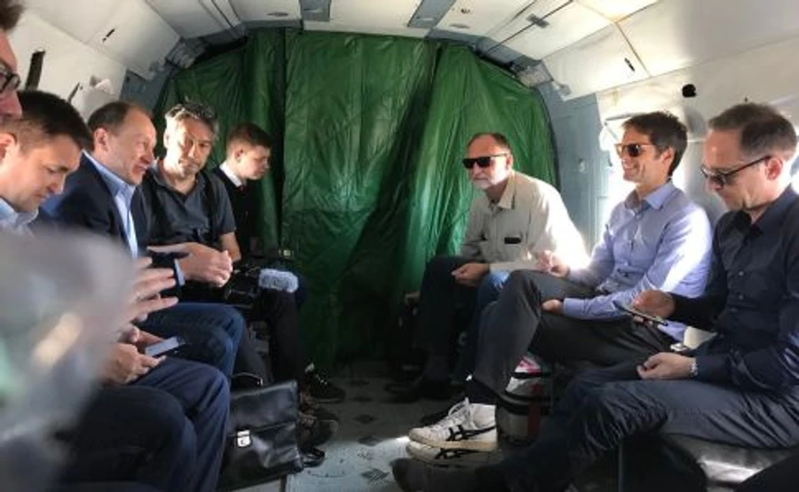 Голова МЗС Німеччини вирішив відвідати лінію зіткнення на Донбасі