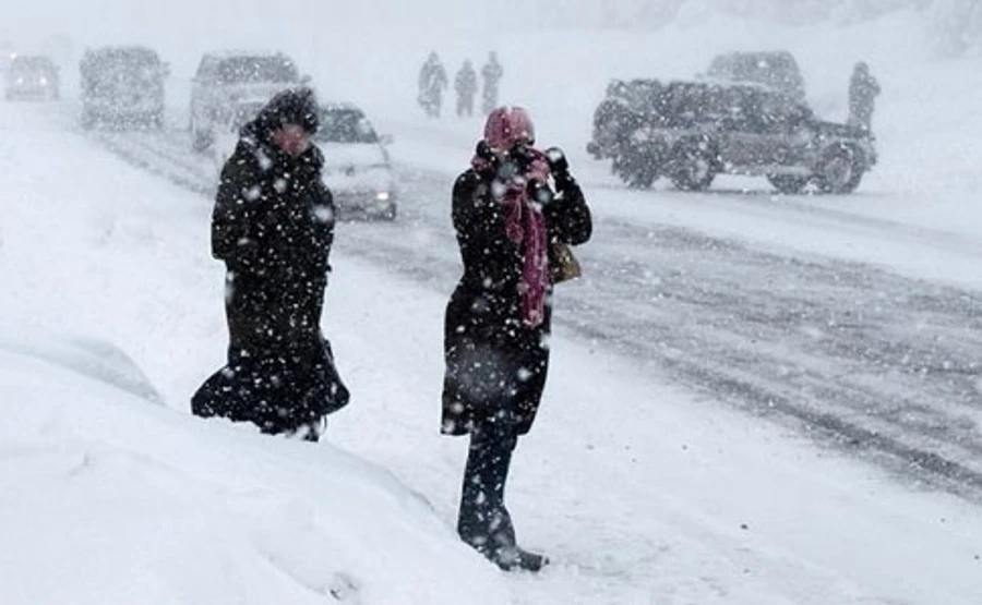 На Украину с запада движется циклон