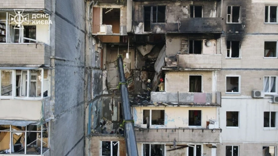 Более 220 человек обратились за помощью в Киеве после атак РФ, повреждена школа