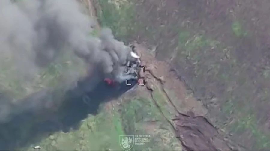 На Александровском направлении бойцы 37-й ОБрМП отбили массированный штурм РФ