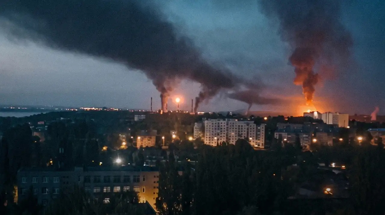 ГУРкіт і заграва над Волгою: Сили оборони запалили Саратовський НПЗ