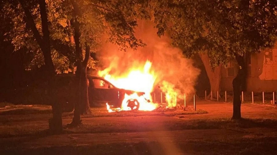 У Харкові спіймали чоловіків за підозрою в підпалі авто військових: отримували завдання