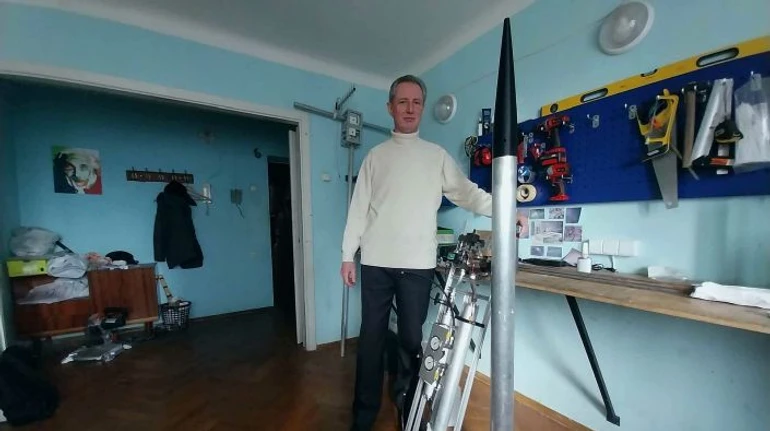 Украине нужны свои ракеты. Как киевский химик оборудовал конструкторское бюро в квартире и обучает ракетостроению