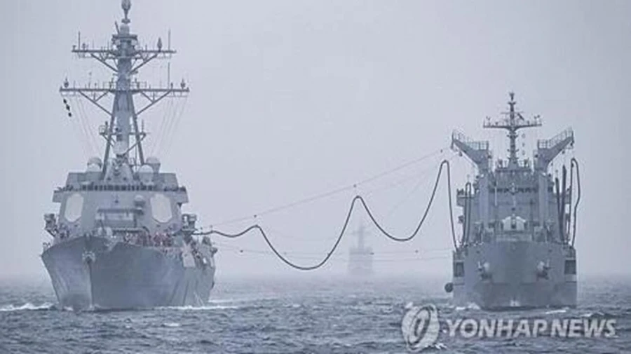 Южная Корея и США провели военные учения в Восточном море