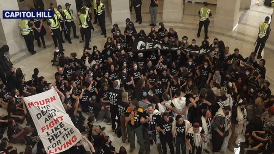 Близько 300 учасників акцій за припинення вогню в Газі заарештовано в Капітолії – ЗМІ