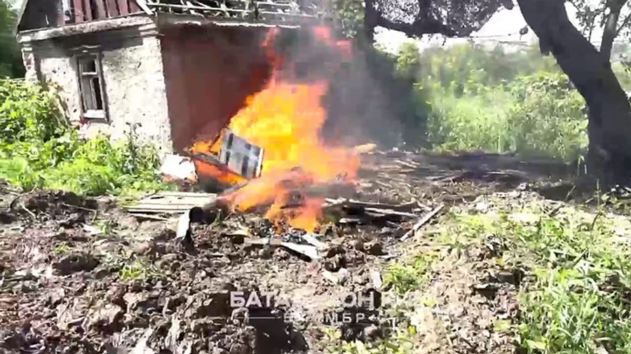 Russians brag about destroying Ukrainian tank with UAV, but it was a dummy