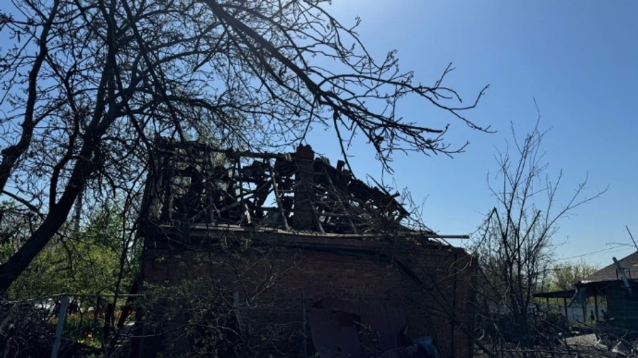 Two people injured in Russian attack on Sloviansk, Donetsk Oblast – photo