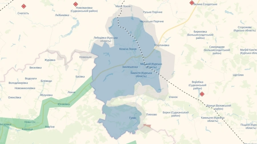 Зупинка обміну розвідданими між США та Україною вплинула на ситуацію на Курщині – ISW