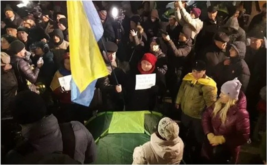 Во время столкновений на Майдане пострадали два человека – полиция