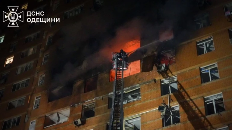 Атака на Одесу: двоє загиблих, 17 постраждалих, з них троє дітей