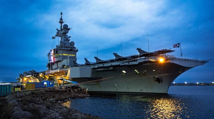 Sweden intercepts Russian drone near French nuclear-powered aircraft carrier