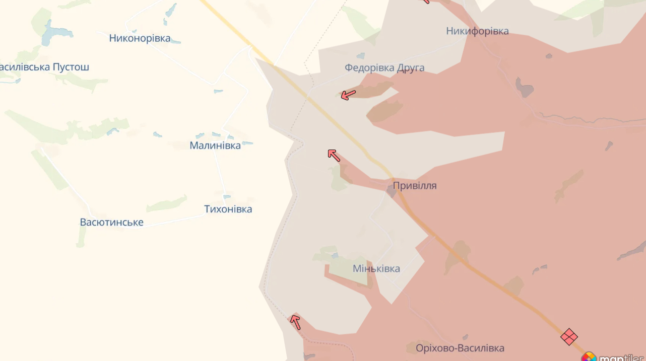 DeepState: Росіяни просунулися на Харківщині і Донеччині