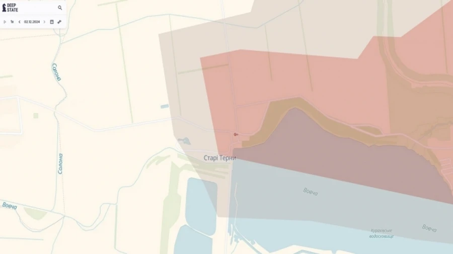 DeepState updates map and reports on Russia's advance in Donetsk Oblast