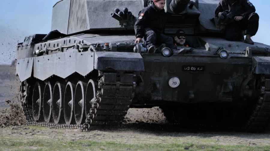 First Challenger tanks already in Ukraine: Ukraine's Defence Minister and air assault troops try out combat gifts