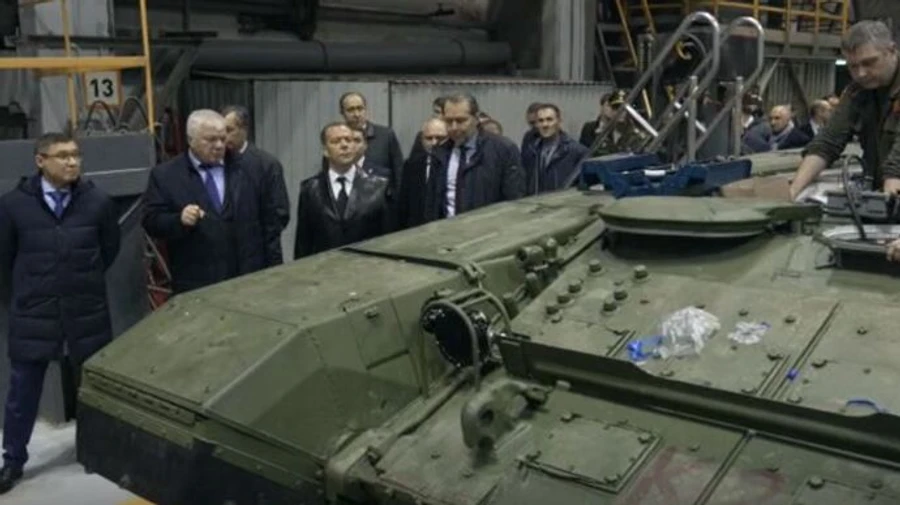 Medvedev insists Russia is not running out of weapons