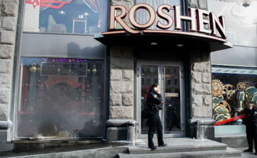 Следствие нашло в поджоге Roshen след известных сепаратистов