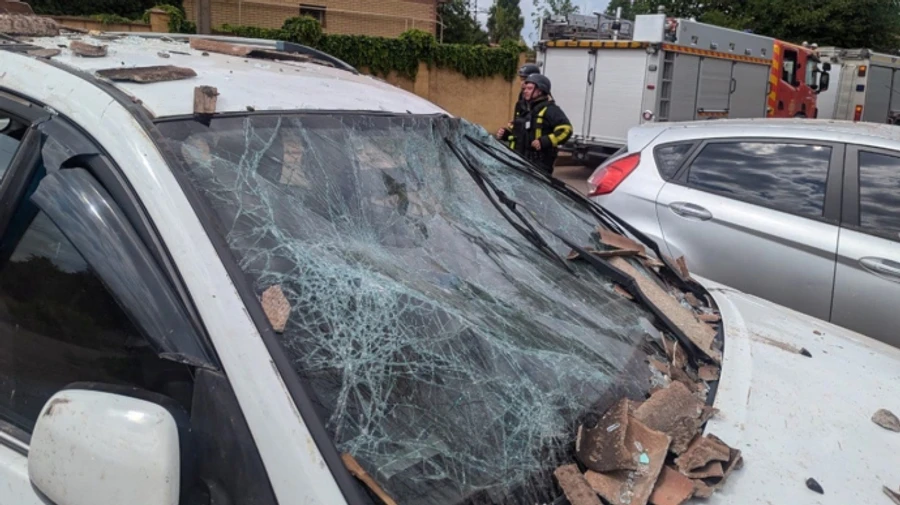 Во время атаки дронов на Кривой Рог враг попал рядом с ТЦК