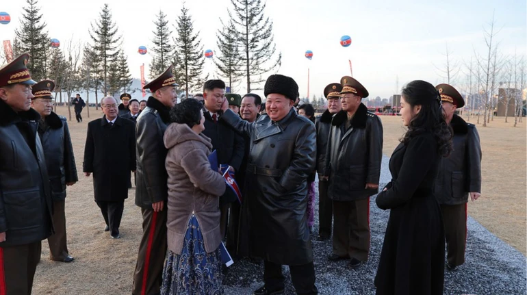 Kim Jong Un gives apartments to families of North Korean soldiers killed in Russia's war against Ukraine – photos