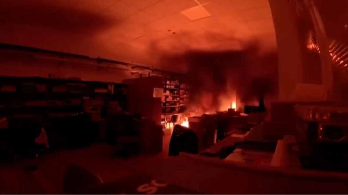 Company producing drones for Ukraine set on fire in Czechia – video