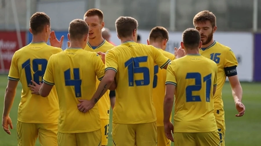 Ukraine's U-21 football team defeats Northern Ireland and qualifies for Euro 2025