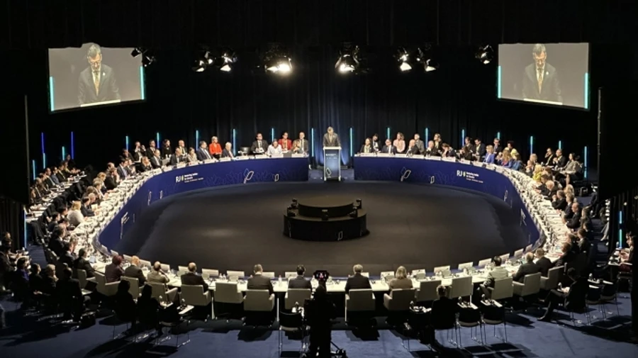 Restoring Justice for Ukraine conference in The Hague attended by 57 countries