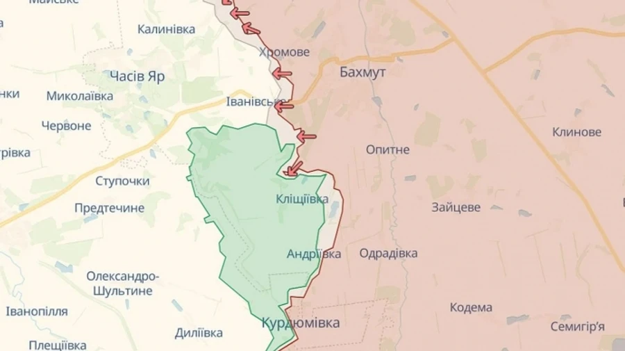 Ukraine's Armed Forces report success near Klishchiivka