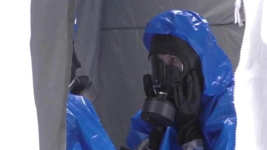 In case of disaster at ZNPP: training close to reality held in Zaporizhzhia Oblast