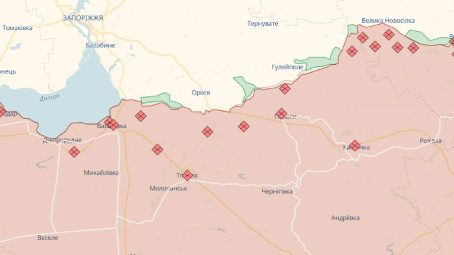 Russian occupiers announce partial evacuation from 18 settlements in Zaporizhzhia Oblast