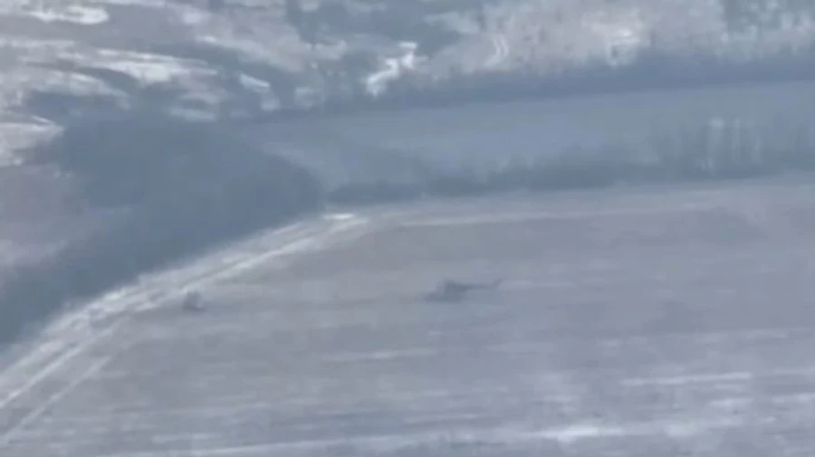 Ukraine's Ground Forces show how they use artillery to shoot down helicopter